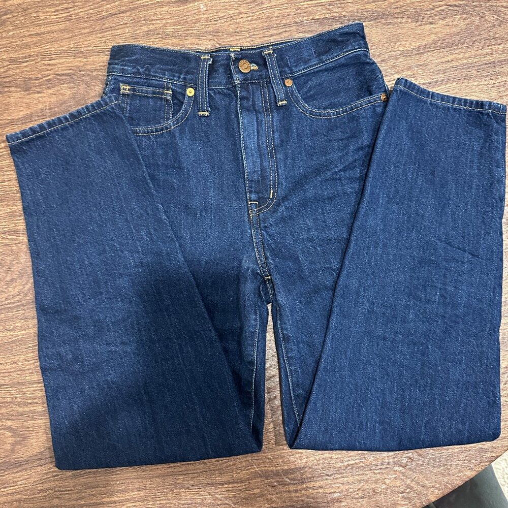 Madewell Baggy Tapered Jeans in in Dressler Wash - Size 23" - Picture 7 of 14